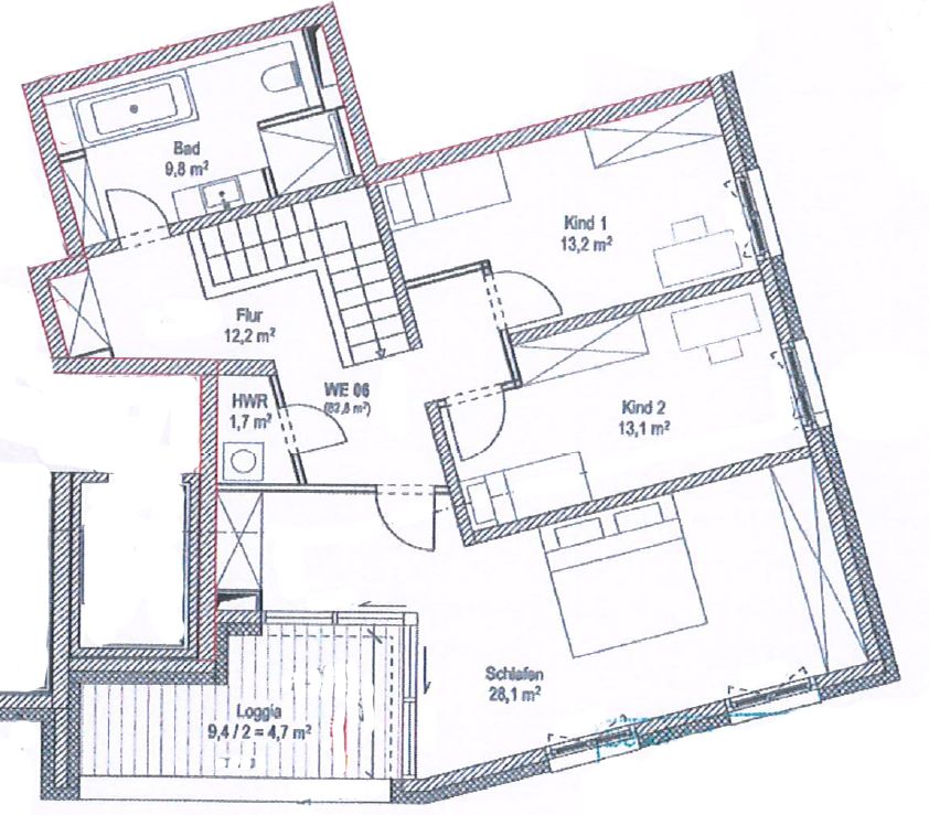 NEUBAU ** Maisonette-Traum ** Wohnen an der Weißen Elster * EBK * 2 Loggien * Gäste-WC
