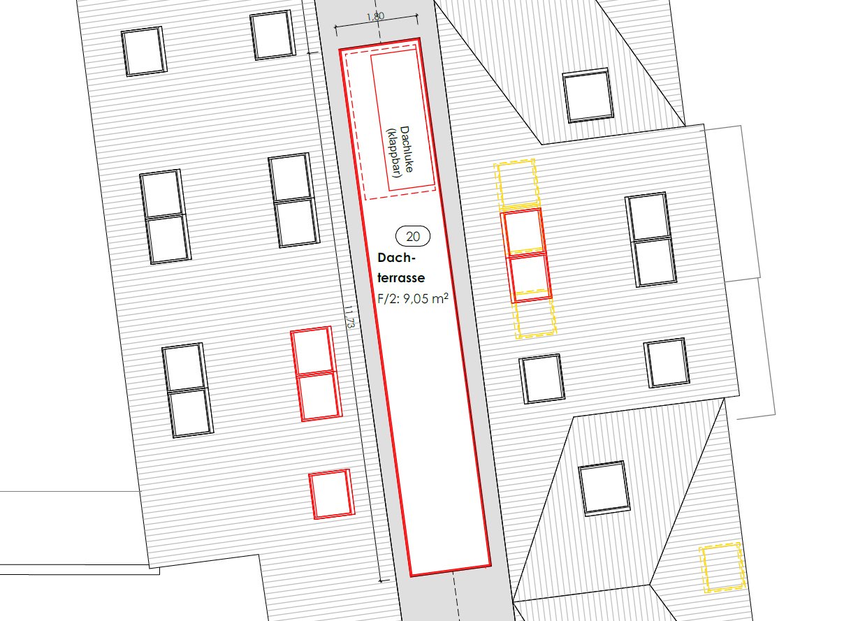 ** Wohntraum mit Fernblick ** Dachgeschoss-Maisonette mit Dachterrasse ** Einbauküche ** 2 Bäder ** Lift ** Parkett