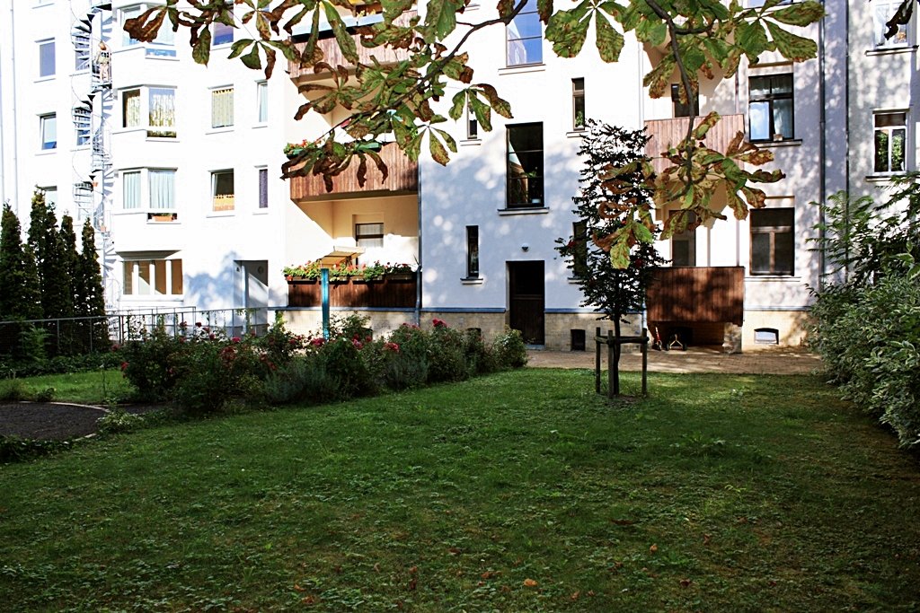 VERMIETET: Gohlis ** Familienfreundliche 3-Raum WE * Parknähe * großer Balkon * TLB * Ankleide * Gartenmitbenutzung