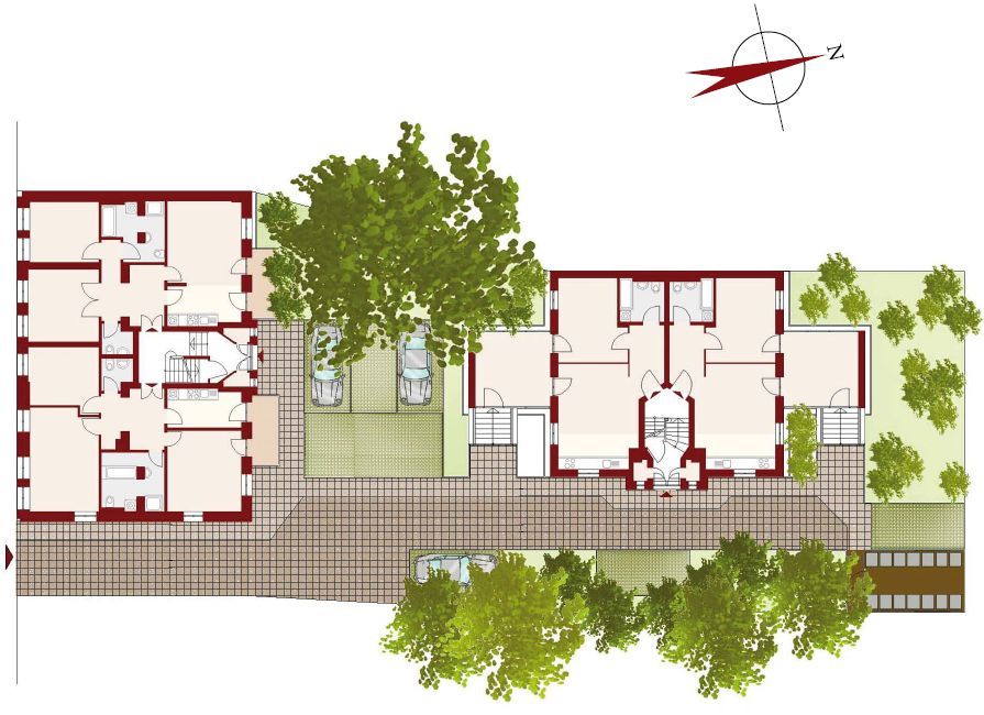 ** Provisionsfreie ETW mit Stellplatz in Plagwitz ** Wintergarten ** Parkett ** ruhige Lage