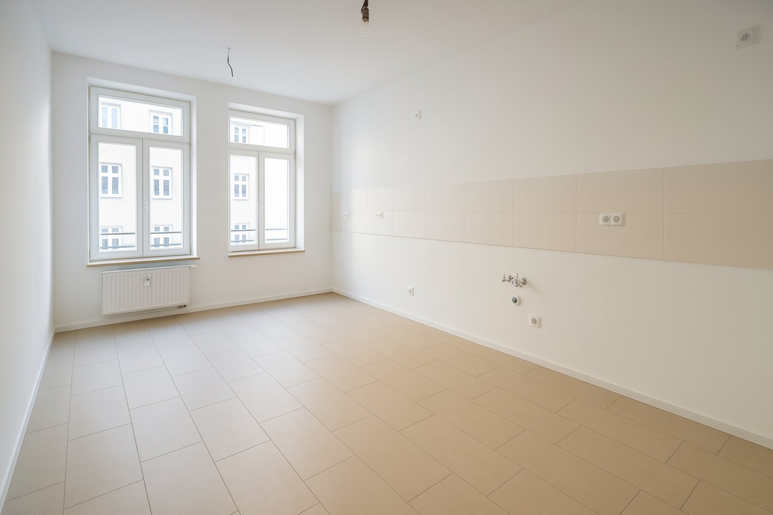 Edle 3-Raumwohnung ** Parkett ** Südwest-Balkon ** Tageslichtbad mit Wanne  Dusche