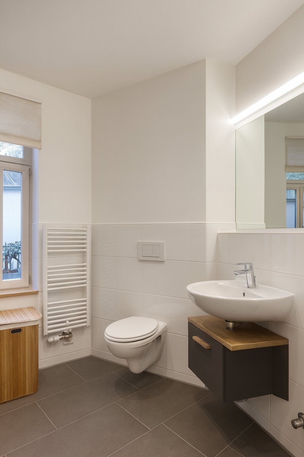 Edle 3-Raumwohnung ** Parkett ** Südwest-Balkon ** Tageslichtbad mit Wanne  Dusche