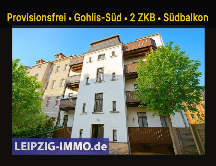 provisionsfreie Kapitalanlage mit Potential in Gohlis-Süd ** 2 ZKB ** Südbalkon