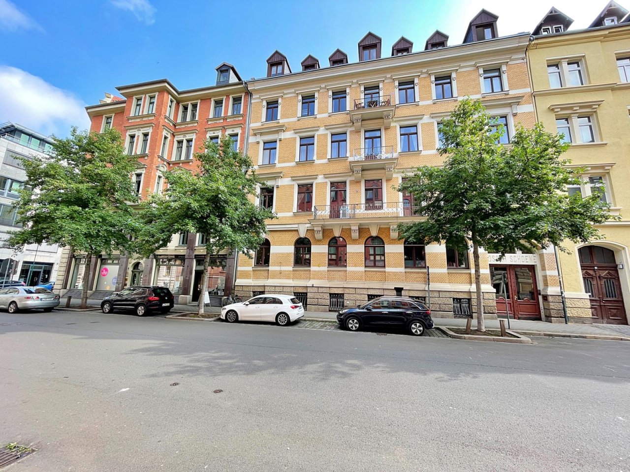 Zentrum * seltene Gelegenheit * provisionsfreie und stilvolle Maisonette ETW * Stuck * Parkett * Balkon