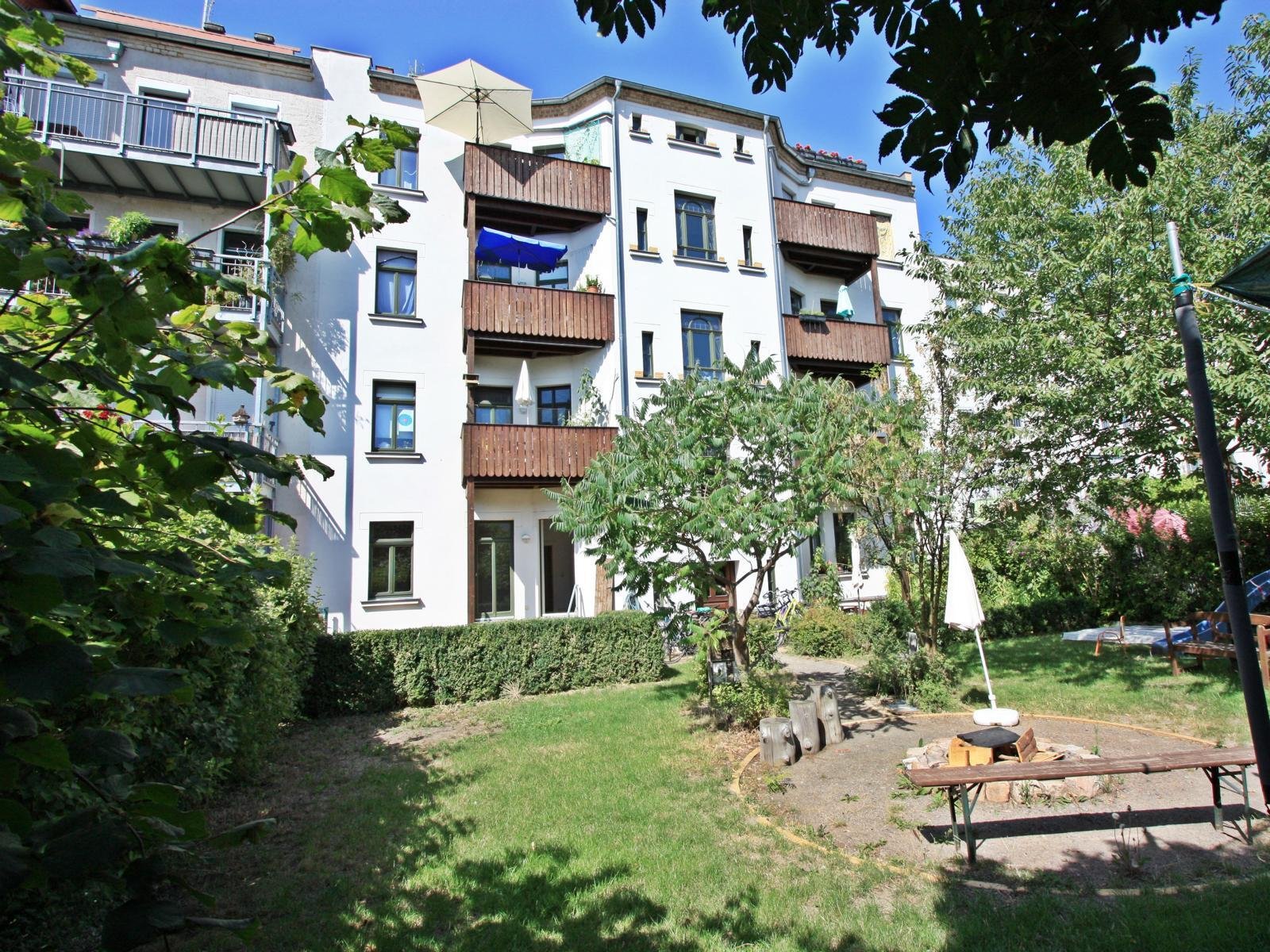 Provisionsfreie und vermietete Dachgeschosswohnung am Park ** 2 Zimmer  ** Südterrasse