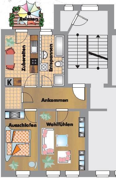 provisionsfreie und sehr gut vermietete ETW in Plagwitz ** Parkett ** Balkon ** TLB mit Du+Wa **