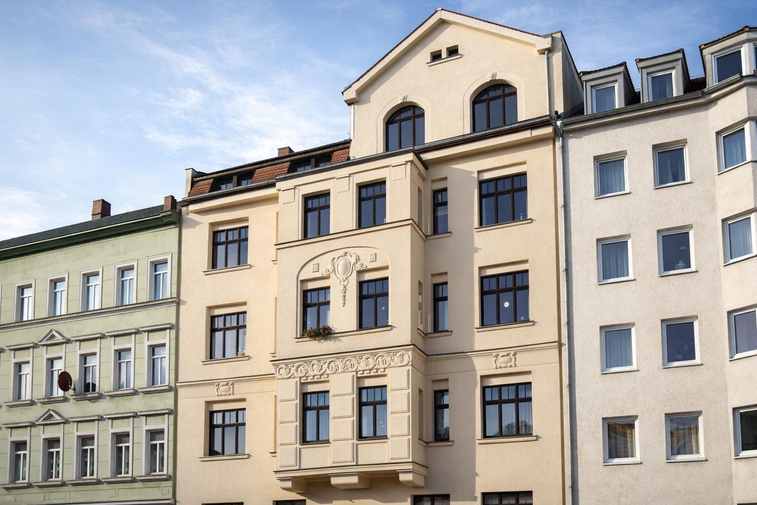 Familienwohnung in GOHLIS • BEZUGSFREI • PROVISIONSFREI • 3 ZKB • BALKON