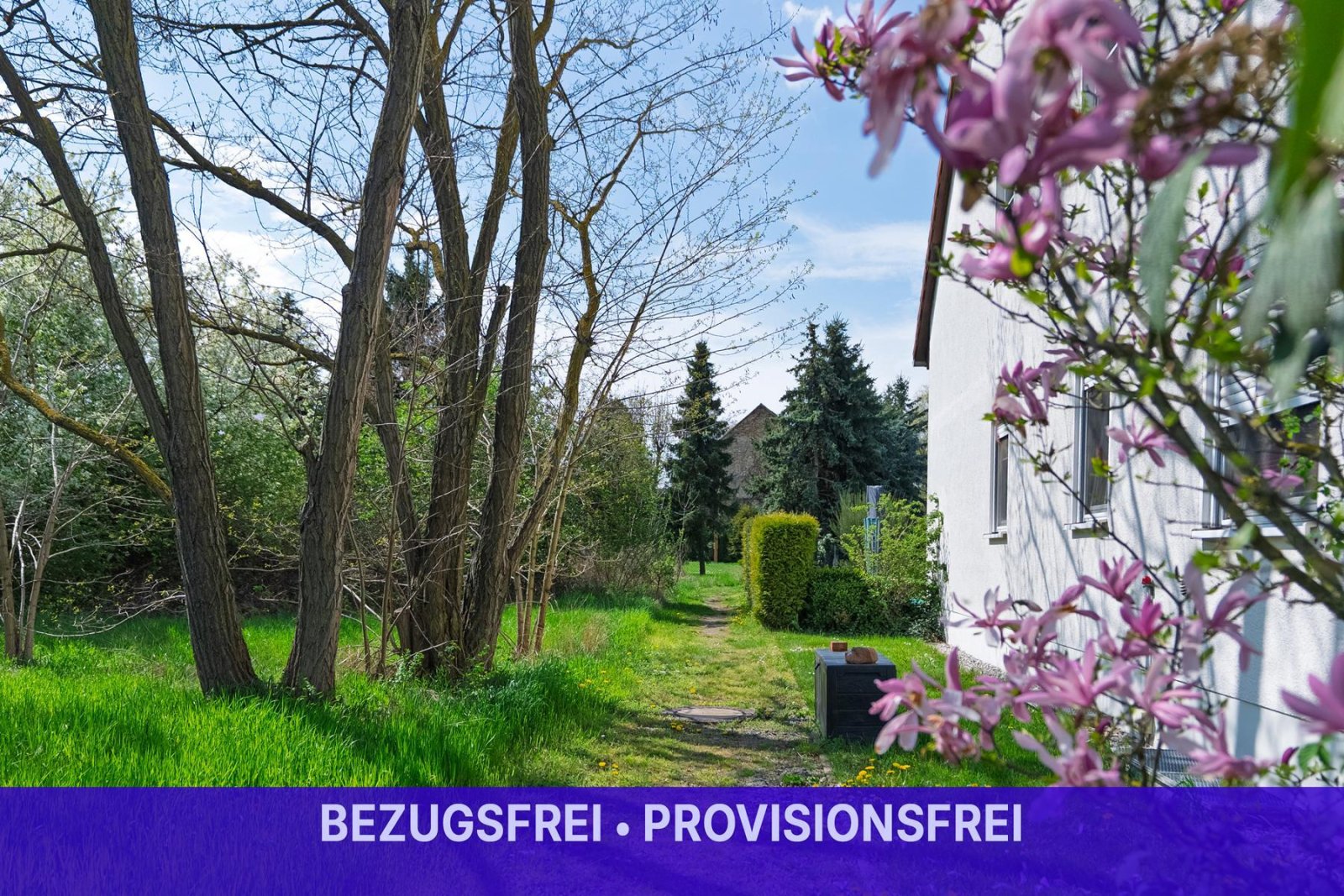 bezugsfrei • provisionsfrei • 5-Raum-Maisonette mit Eigenheimfeeling • 142 m² • Balkon • Stellplatz 