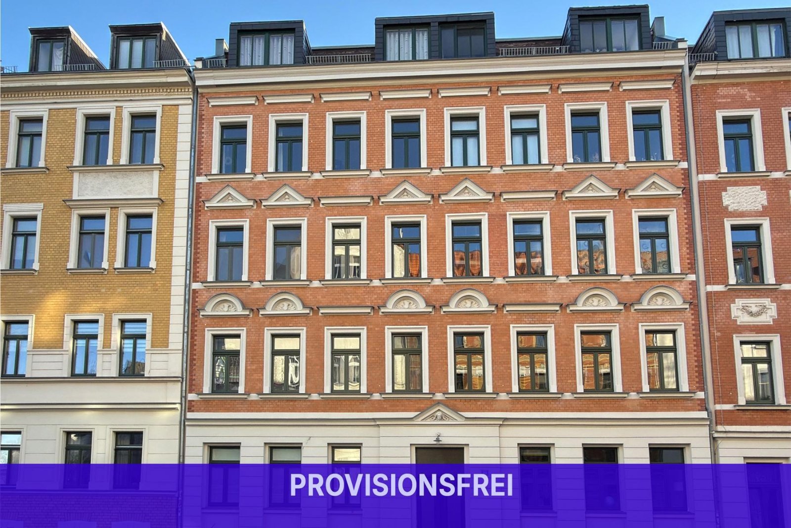 Provisionsfreie 3-Raum-Dachgeschosswohnung in Gohlis 