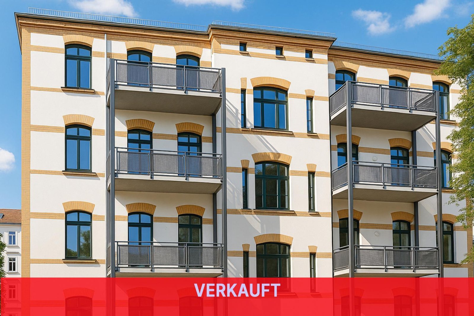 VERKAUFT: Provisionsfrei ** vermietete 3-Raumwohnung ** Balkon ** Parkett