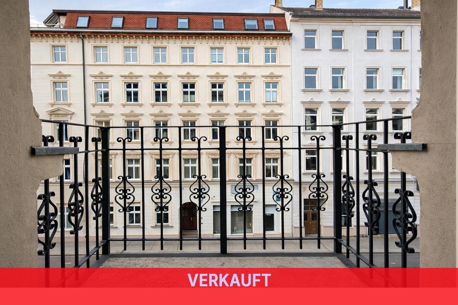 VERKAUFT: Seltene Gelegenheit ** vermietete 3-Raumwohnung im Zentrum-Süd ** 2 Balkone ** GWC ** Parkett 