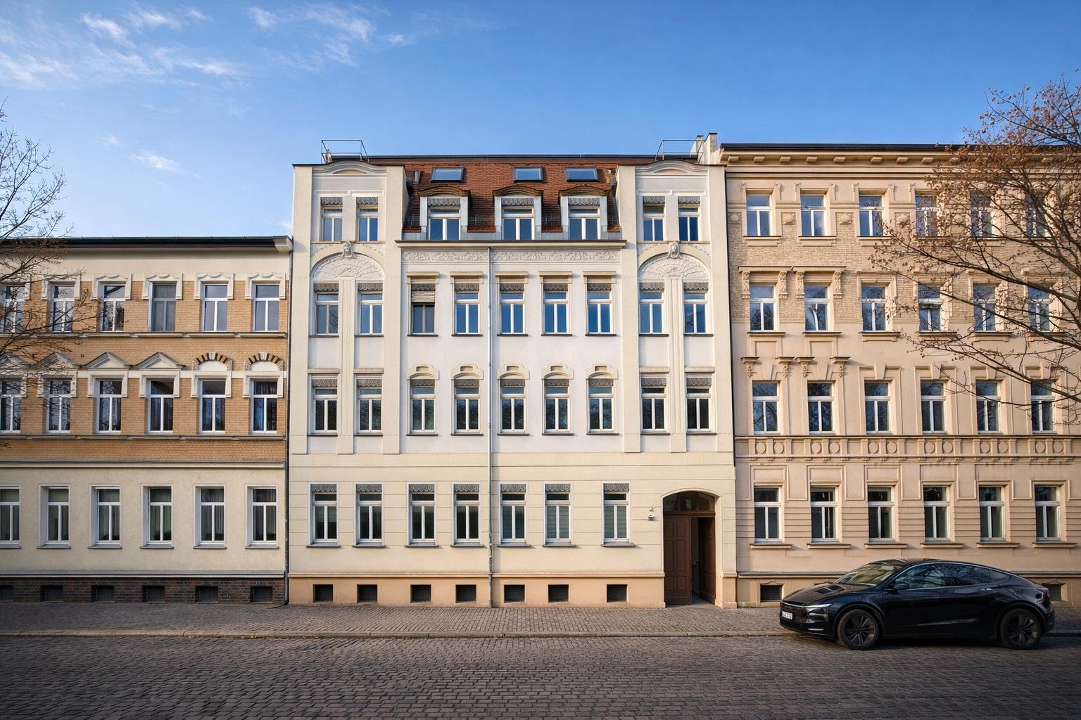 Faktor 21,8 • BEZUGSFREI • PROVISIONSFREI • frisch sanierte 2-Raumwohnung • BALKON •