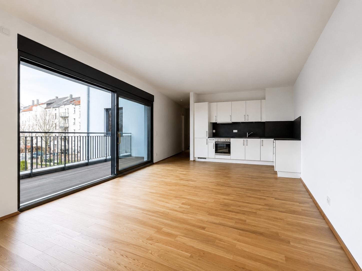 NEUBAU * Familienwohnung an der Weißen Elster * großer Balkon * EBK * 2 Bäder * Ankleide * Tiefgarage