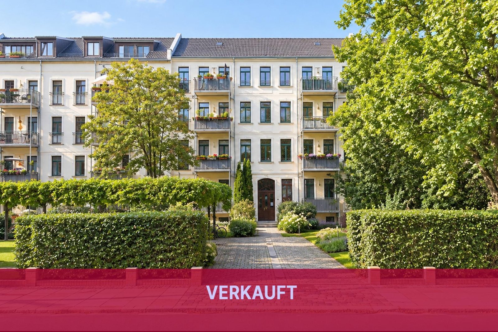 VERKAUFT: *Seltene Gelegenheit in der Südvorstadt* vermietete und provisionsfreie 3-Raumwohnung * 2 Balkone * Stellplatz VERKAUFT: *Seltene Gelegenheit in der Südvorstadt* vermietete und provisionsfreie 3-Raumwohnung * 2 Balkone * Stellplatz
