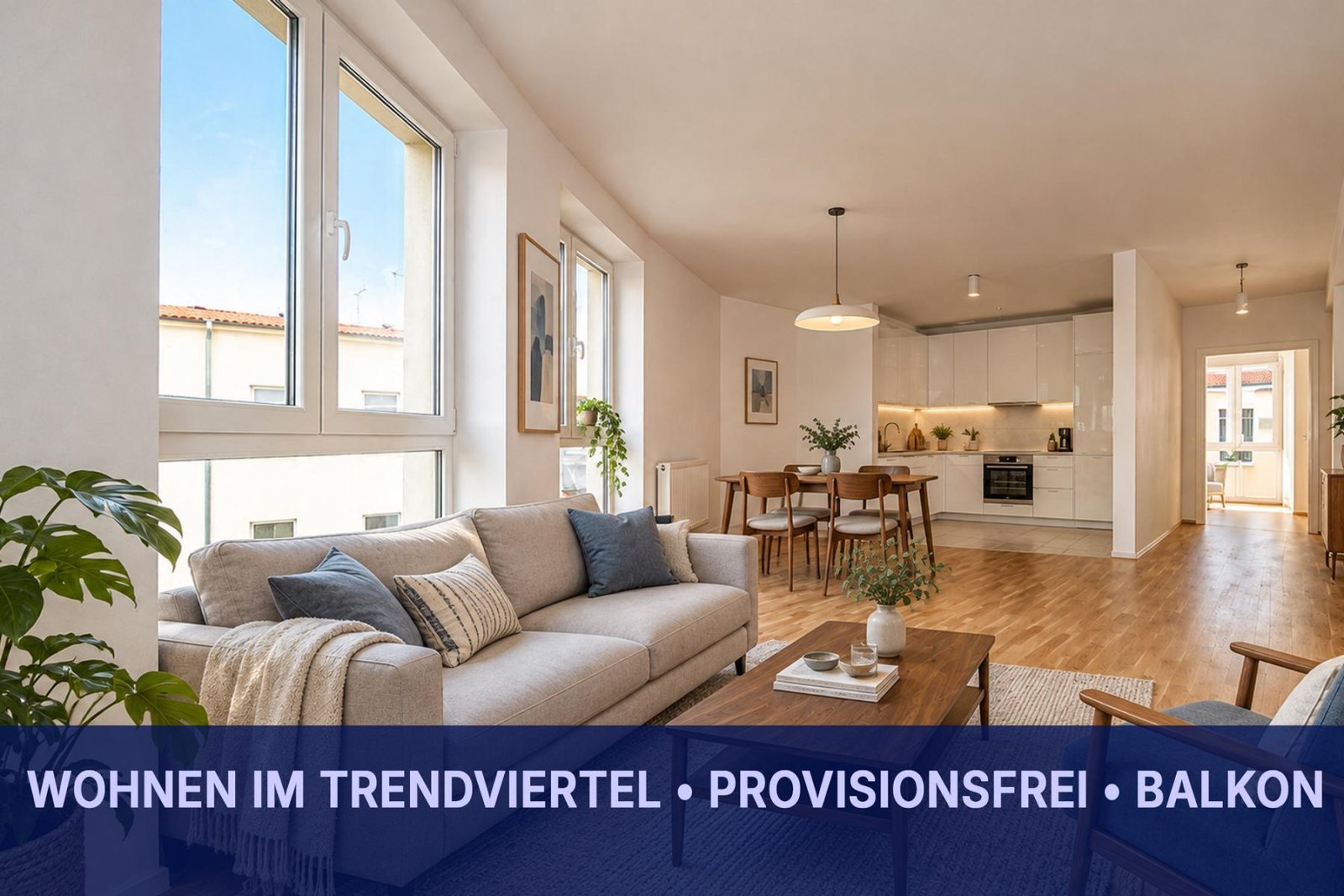 Provisionsfrei • familienfreundliche ETW • hochwertig saniert • Parkett • Balkon
