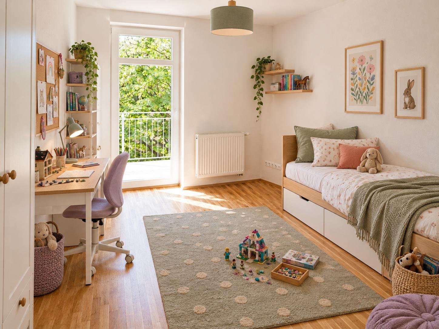 Provisionsfrei • familienfreundliche ETW • hochwertig saniert • Parkett • Balkon