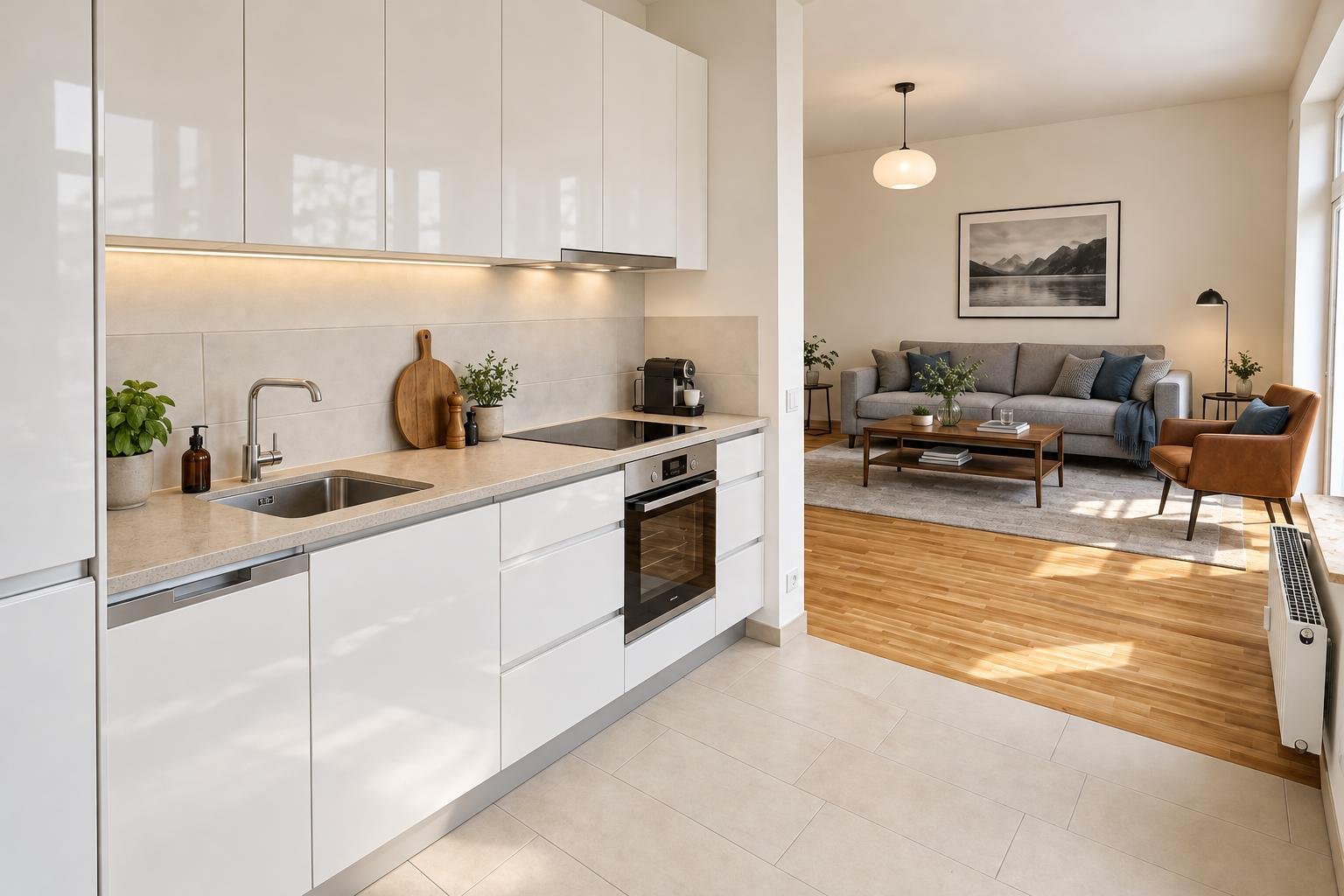 PROVISIONSFREI + PARKLAGE * Stilvolle 3-Raum-Altbauwohnung mit Balkon