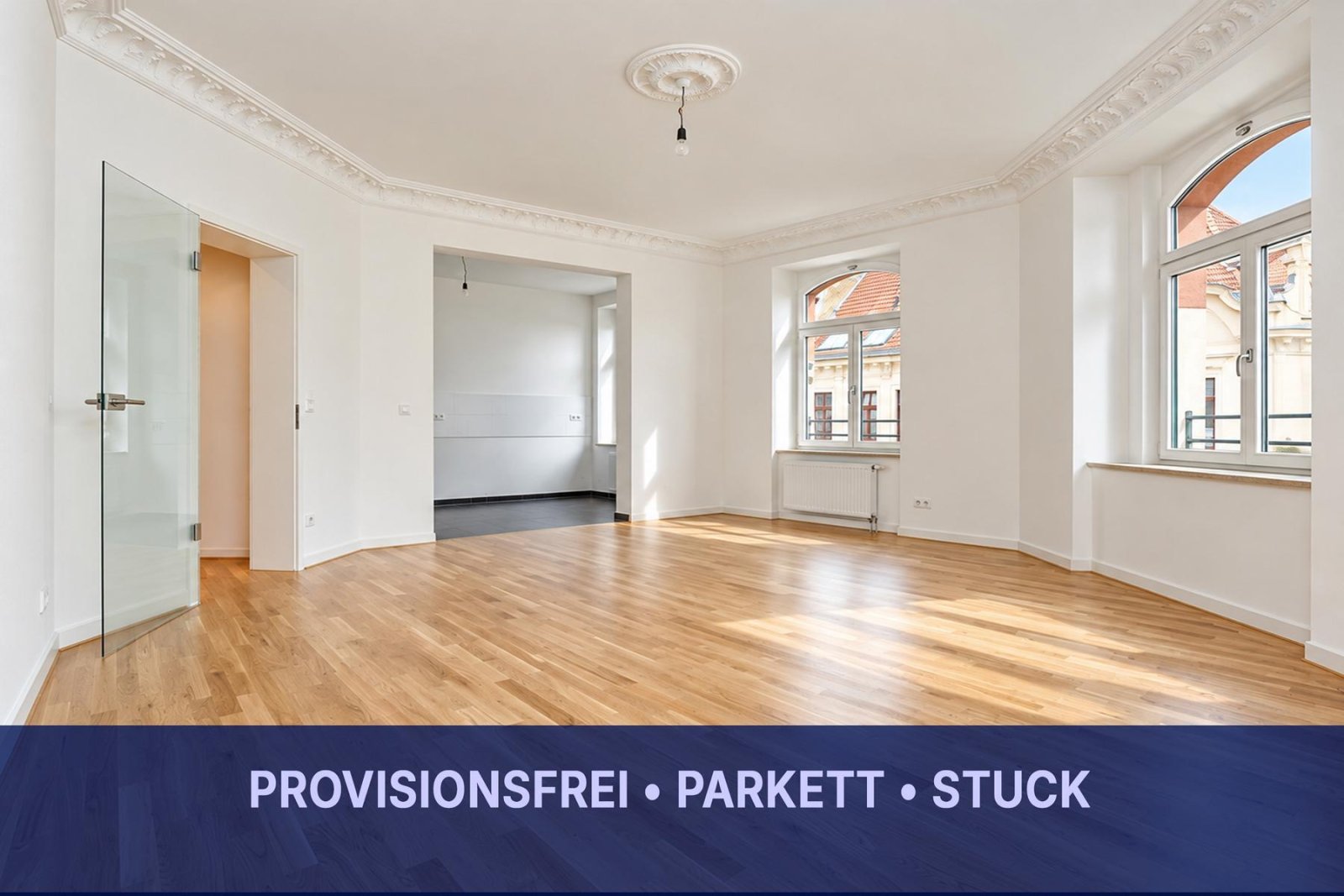 Provisionsfrei ** hochwertige Sanierung ** Stuck ** Parkett ** TLB mit Wanne + Dusche