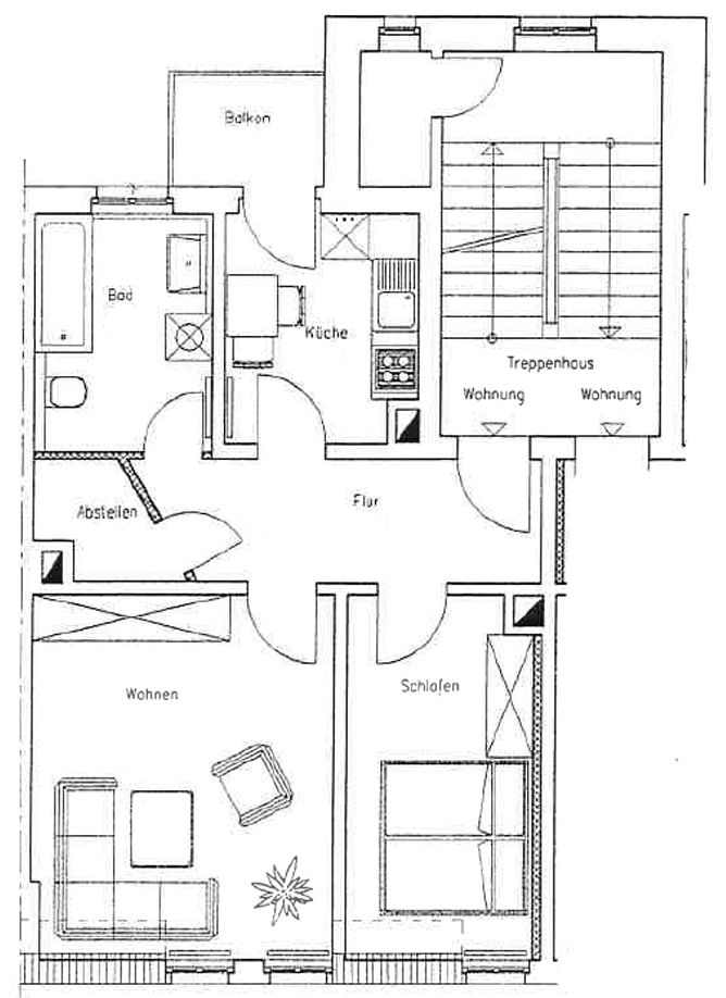 Grundriss WE 8 Grundriss WE 8