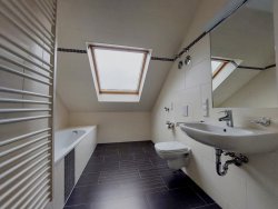 Tageslichtbad m. Wanne + Dusche