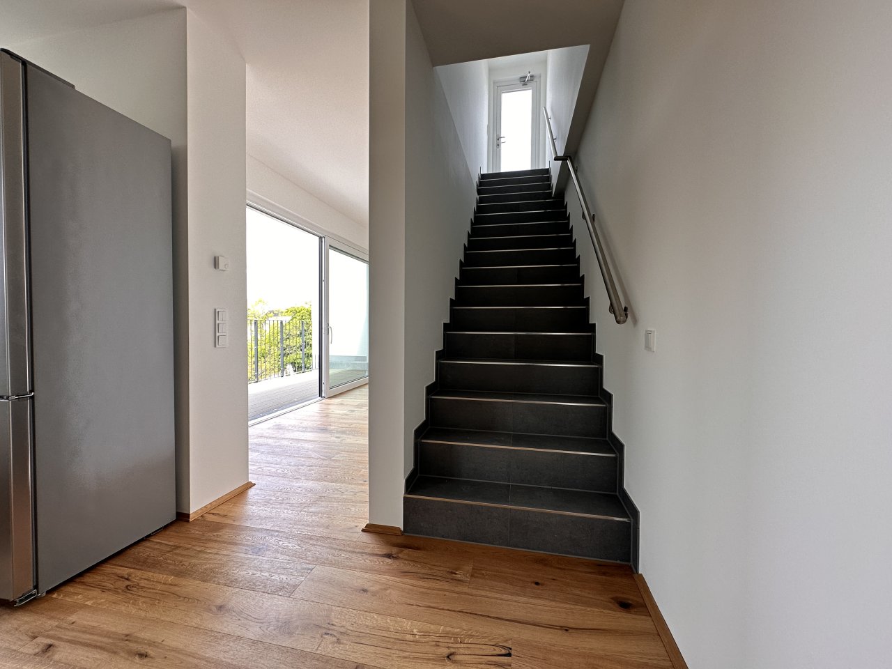 Zugang zur Dachterrasse Zugang zur Dachterrasse