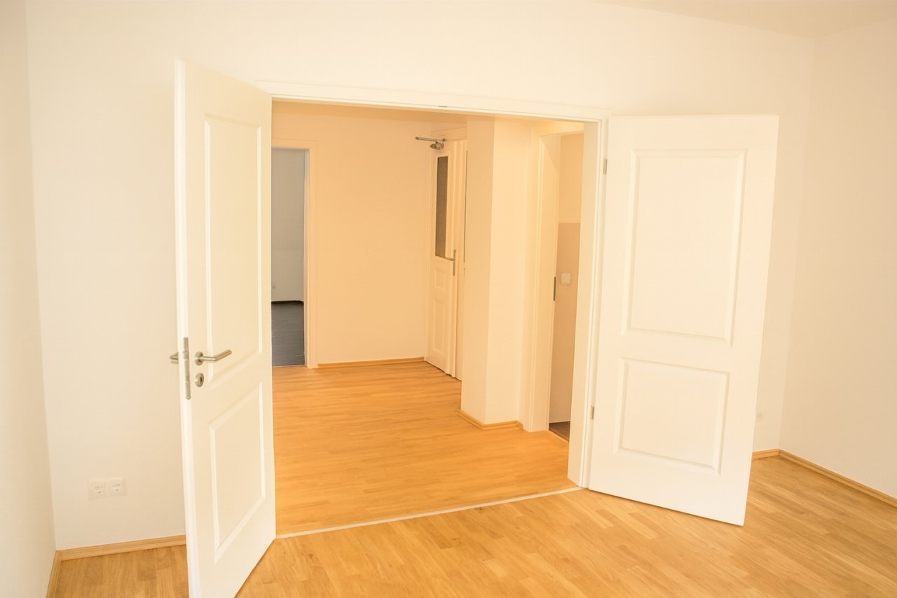 Blick vom Schlafzimmer