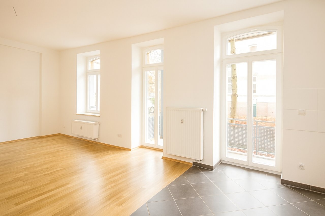 Wohnbereich mit Balkon