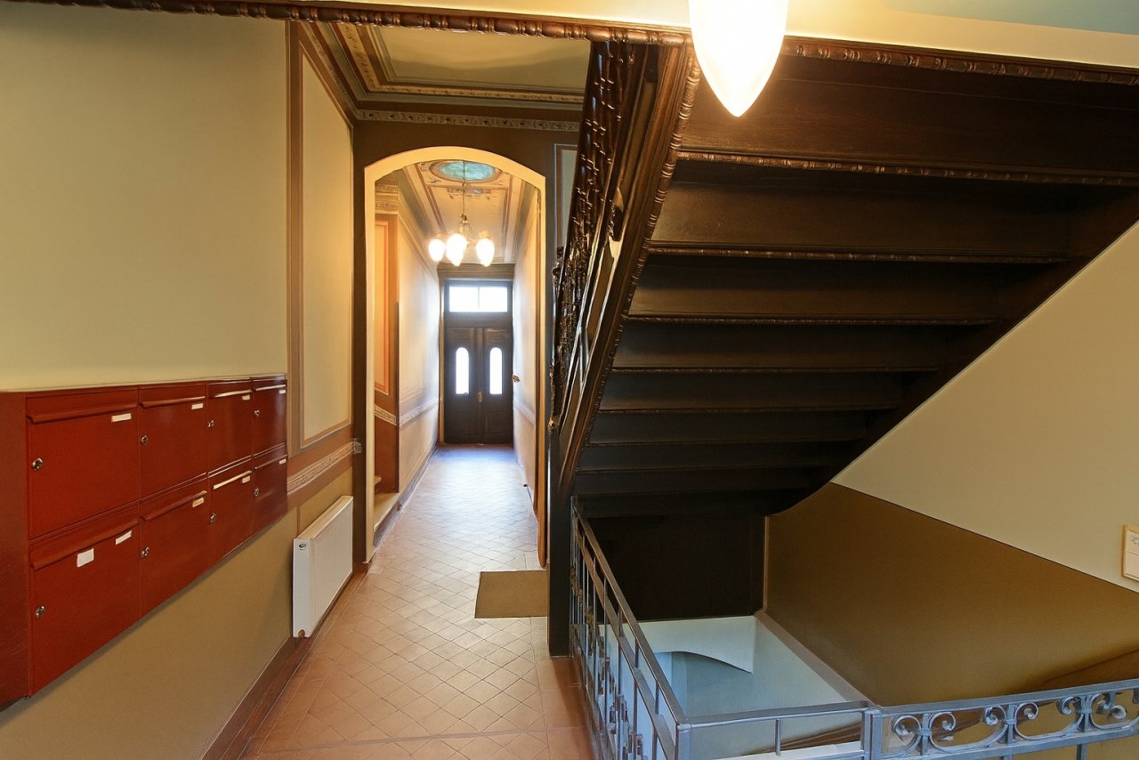 stilvolles Treppenhaus
