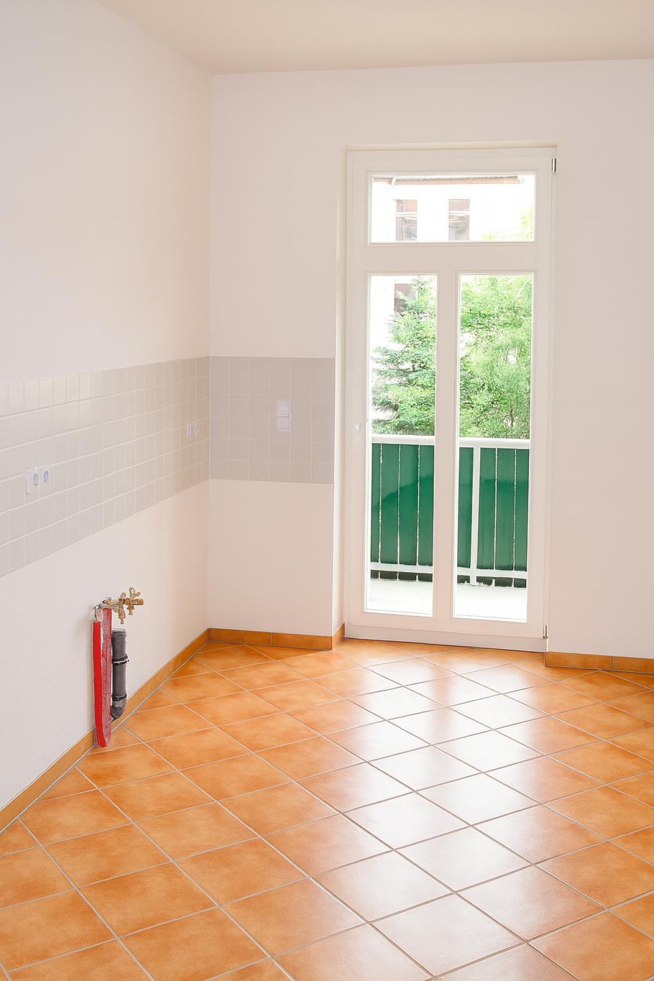 Küche mit Balkon Küche mit Balkon