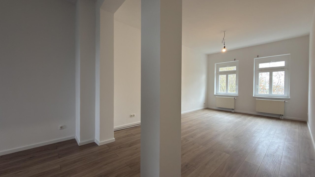 Blick zum Wohnbereich