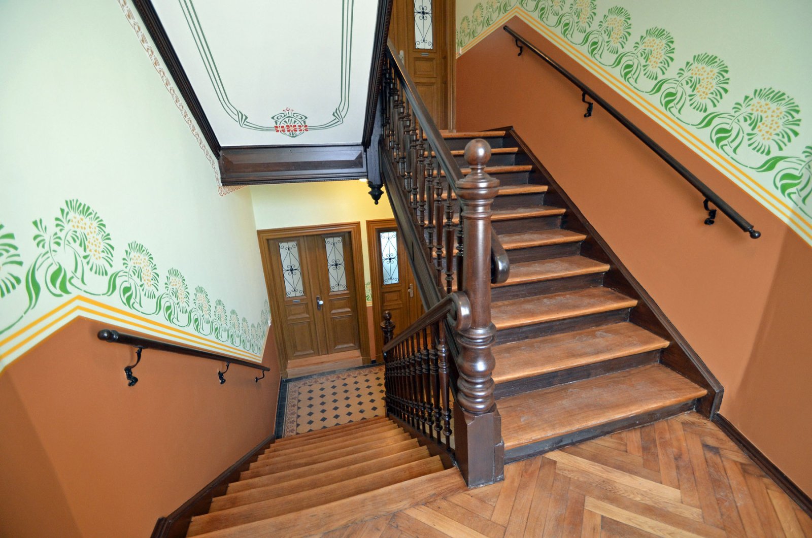 stilvolles Treppenhaus