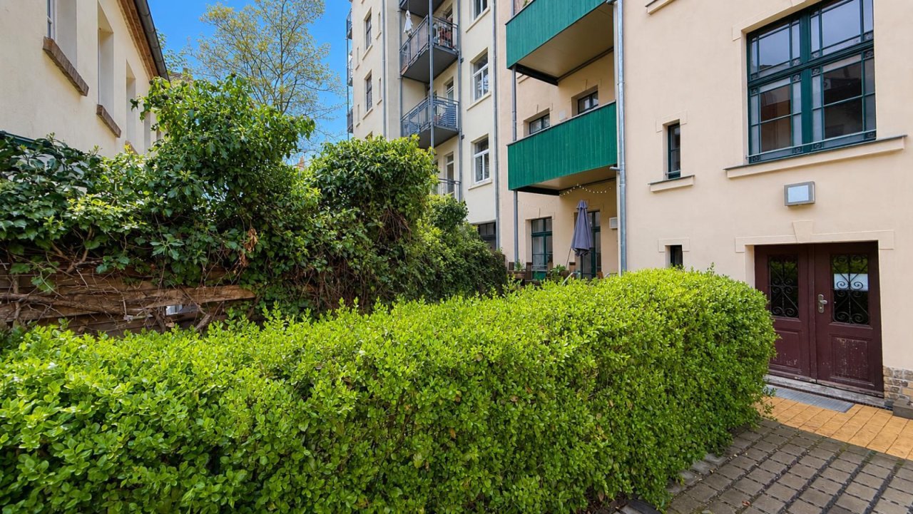 Gartenanteil zur Wohnung Gartenanteil zur Wohnung