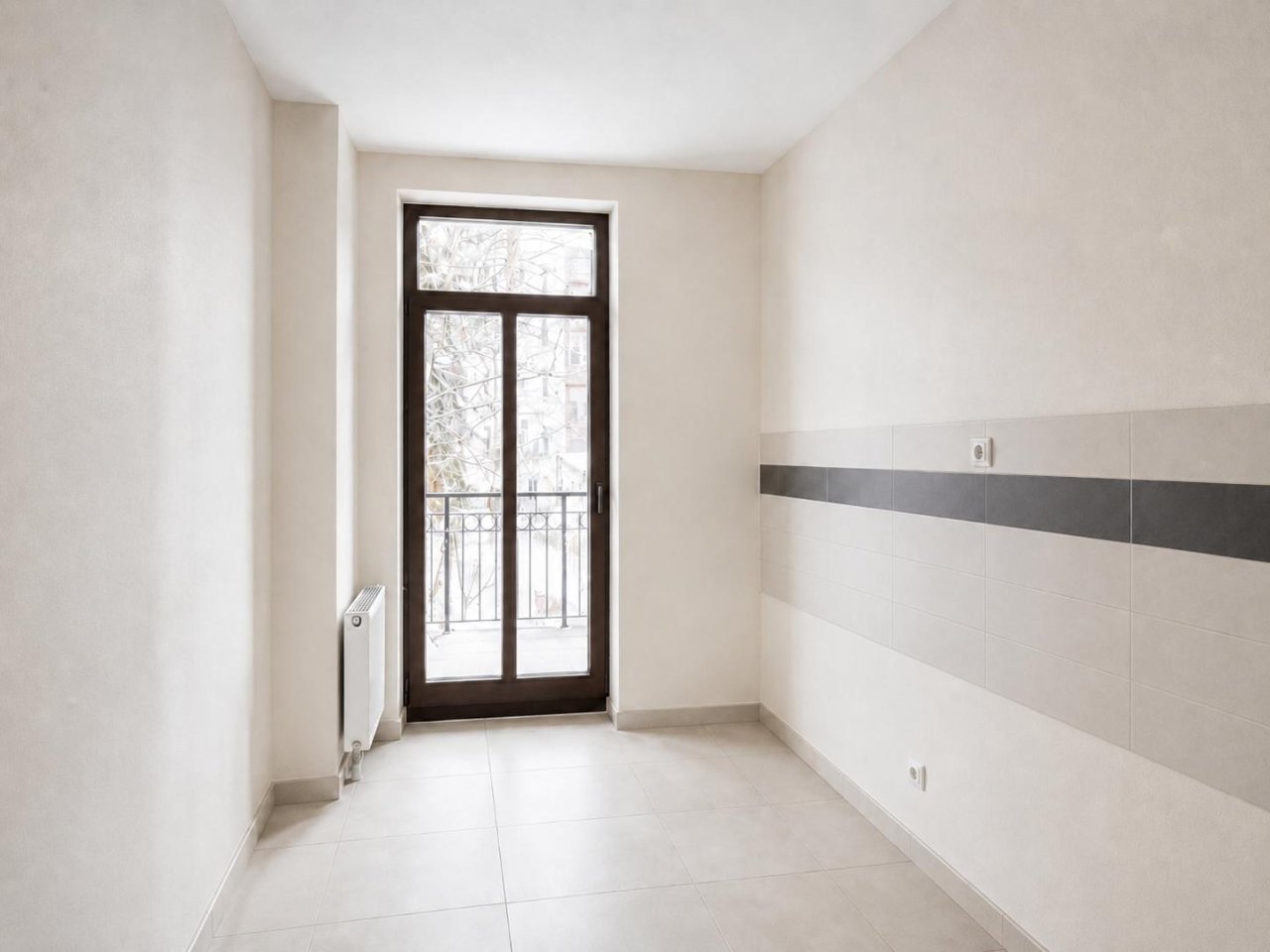 Küche mit Balkon Küche mit Balkon