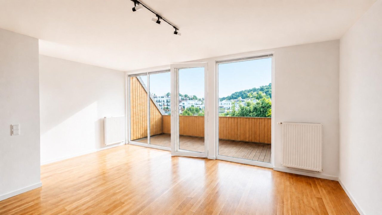 Wohnzimmer mit Terrasse Wohnzimmer mit Terrasse