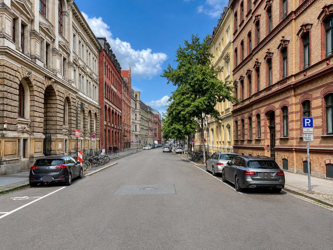 Blick in die Straße Blick in die Straße