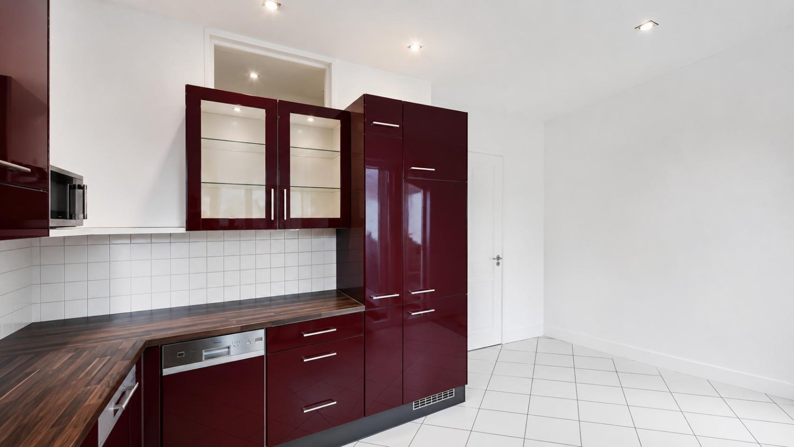 Wohnküche mit Balkon Wohnküche mit Balkon
