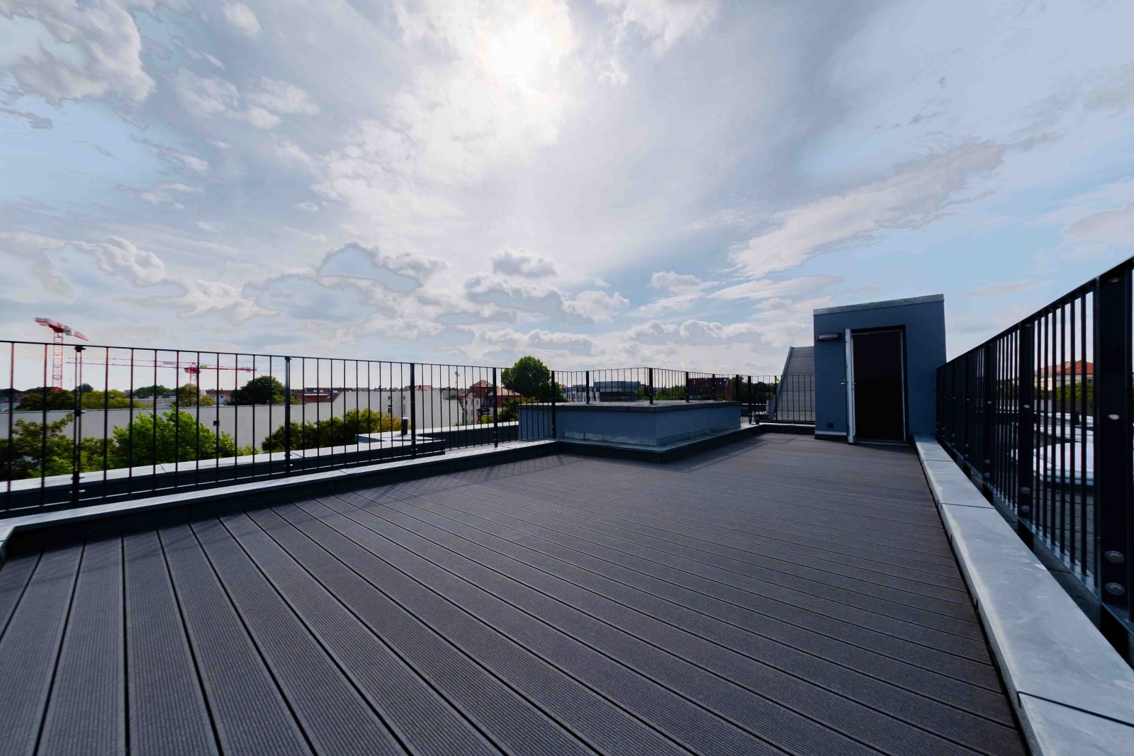 traumhafte Dachterrasse