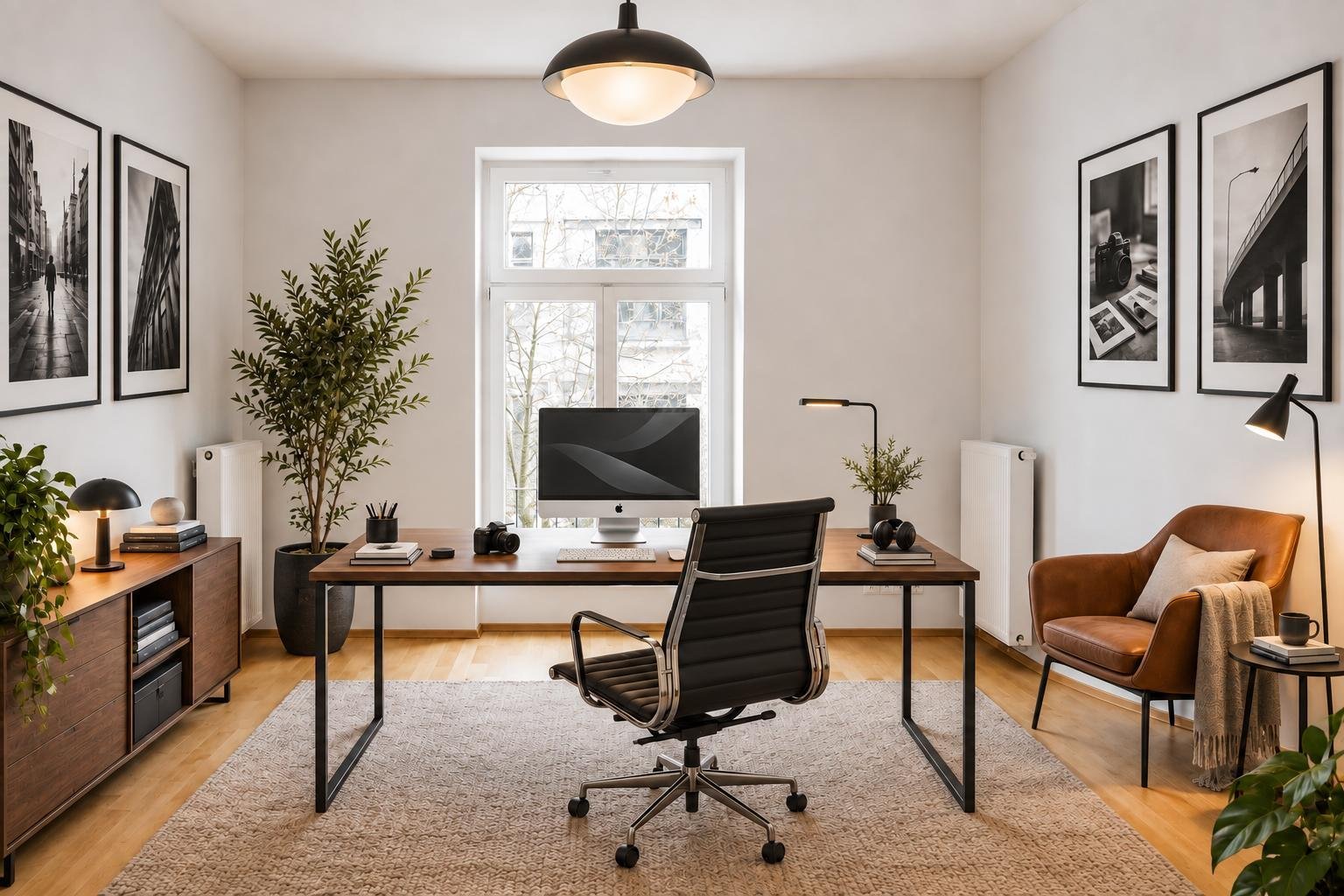 Arbeitszimmer (KI Einrichtungsbeispiel)