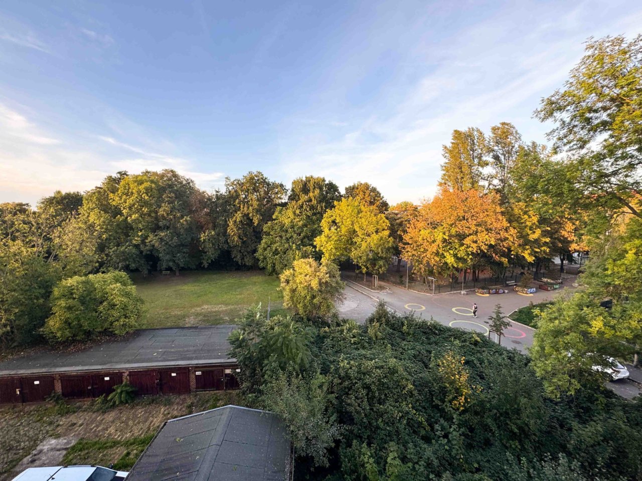 Ausblick zum Park Ausblick zum Park