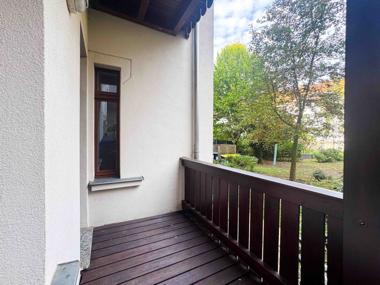 Balkon m. Gartenzugang Balkon m. Gartenzugang