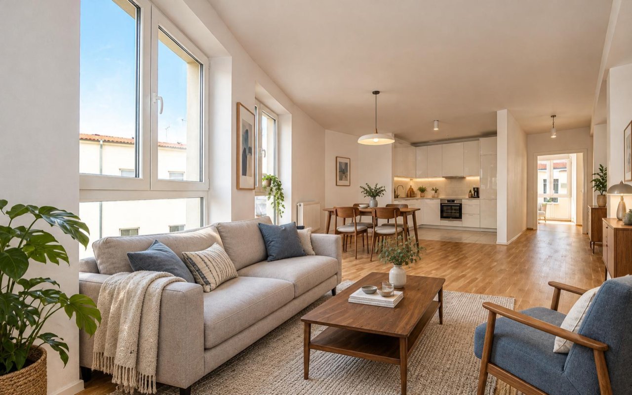 Wohnzimmer (Einrichtungsbeispiel) Wohnzimmer (Einrichtungsbeispiel)