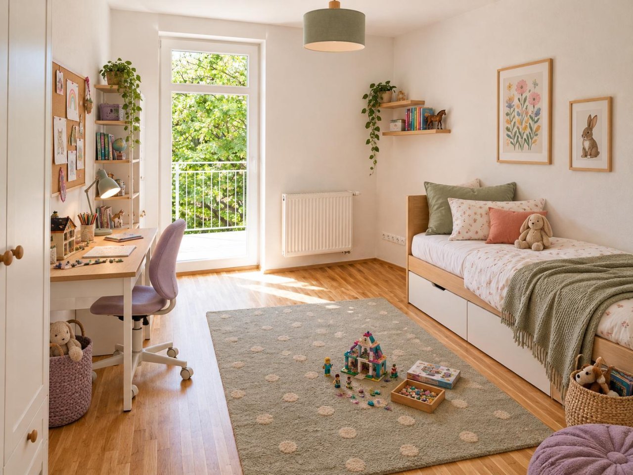 Kinderzimmer (Einrichtungsbeispiel) Kinderzimmer (Einrichtungsbeispiel)