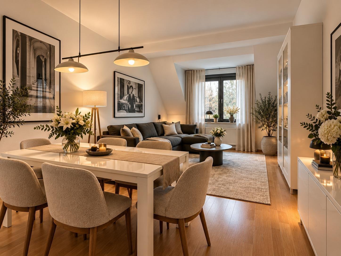 Wohnzimmer (Einrichtungsbeispiel) Wohnzimmer (Einrichtungsbeispiel)